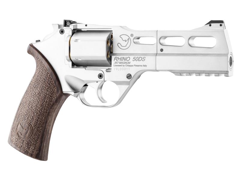 Chiappa 4.5mm/.177 Charging Rhino 50DS Co2 Revolver (5" - Silver - 440.086)