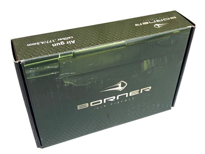 Borner 4.5mm/.177 P38 Air Pistol (Metal - Black - C41)