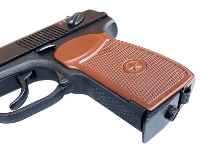 Baikal 4.5mm/.177 MP-654K-22 (Full Metal - with Silencer - Brown Grip)