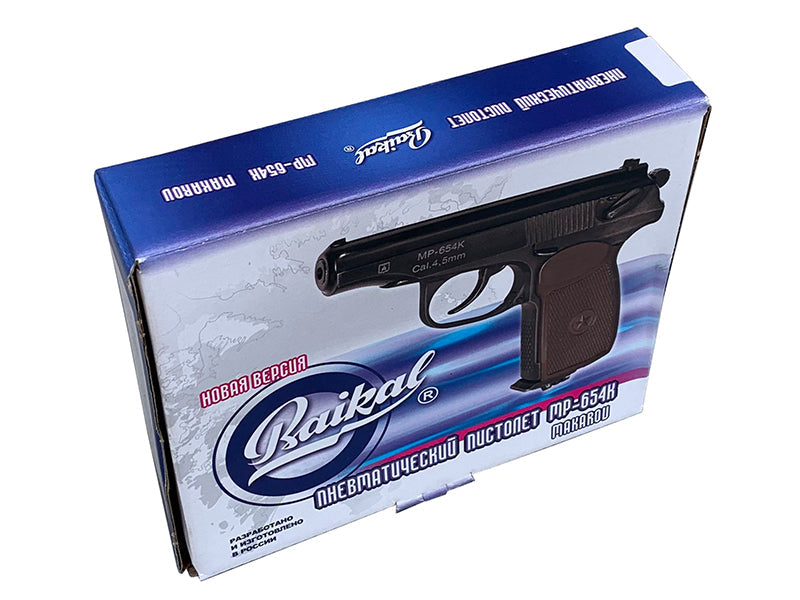 Baikal 4.5mm/.177 MP-654K-32-1 (Full Metal - Star - Full Black)
