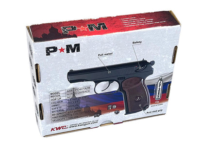 KWC MKV 4.5mm/.177 Co2 Pellet Gun Pistol (Full Metal - Non-Blowback - AAKCPD441AZB)