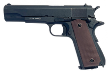 KLI 4.5mm/.177mm BB 1911 Classic Co2 Blowback Pistol (Full Metal - Black - L45-210318-C)