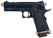 KLI 4.5mm/.177 BB Tartarus MKIV 5.1 Hi-Capa Co2 Blowback Pistol (Full Metal - Rose Barrel - L45-21064C-EXG)