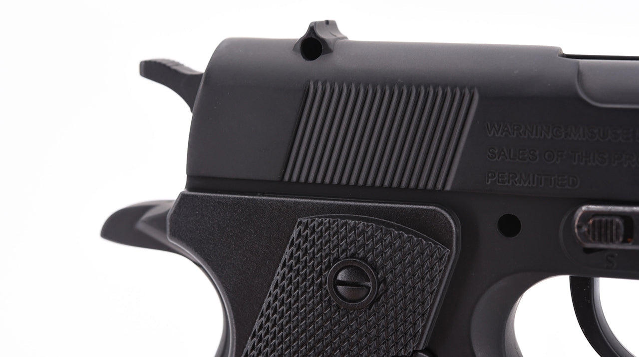 Hwasan 45 Series Co2 Non-Blowback Pistol (M - Full Metal - Black)