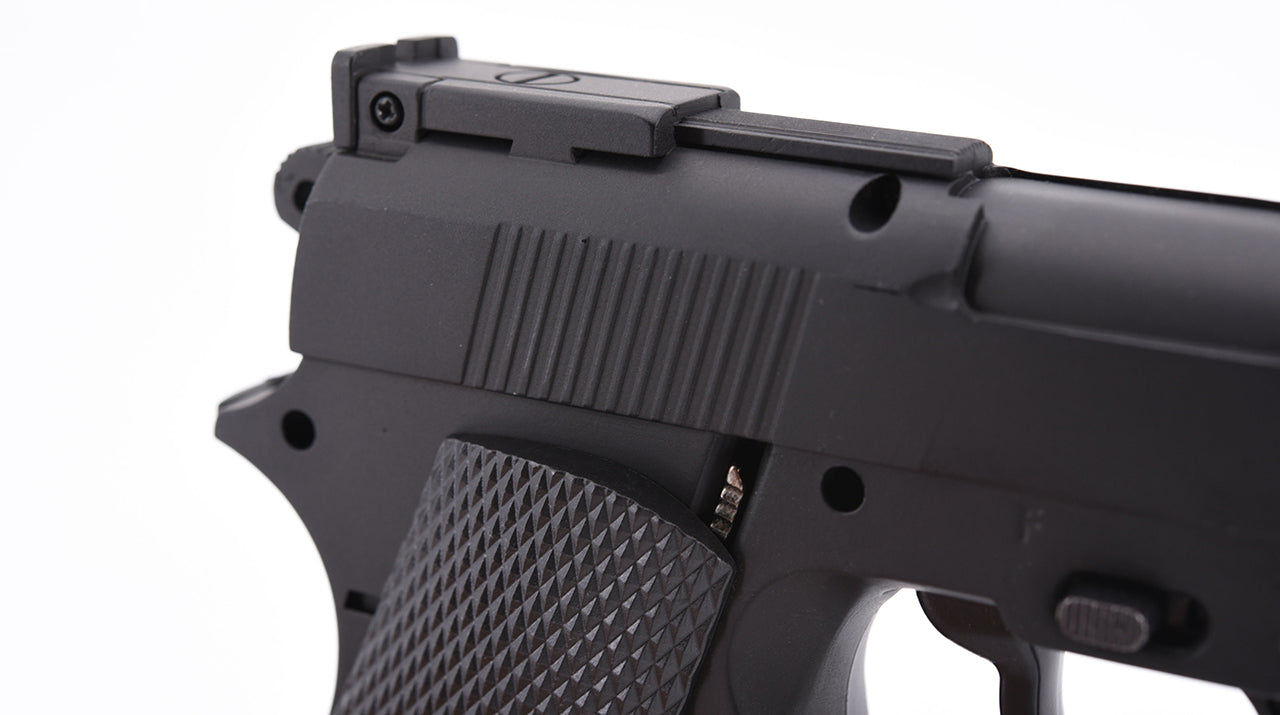 Hwasan 45 Series Co2 Non-Blowback Pistol (S - Full Metal - Black)