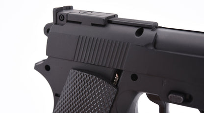 Hwasan 45 Series Co2 Non-Blowback Pistol (S - Full Metal - Black)