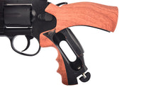 Hwasan 2.5" Co2 Revolver (4.5mm/.177 BB - Black - Faux Wood Grip)