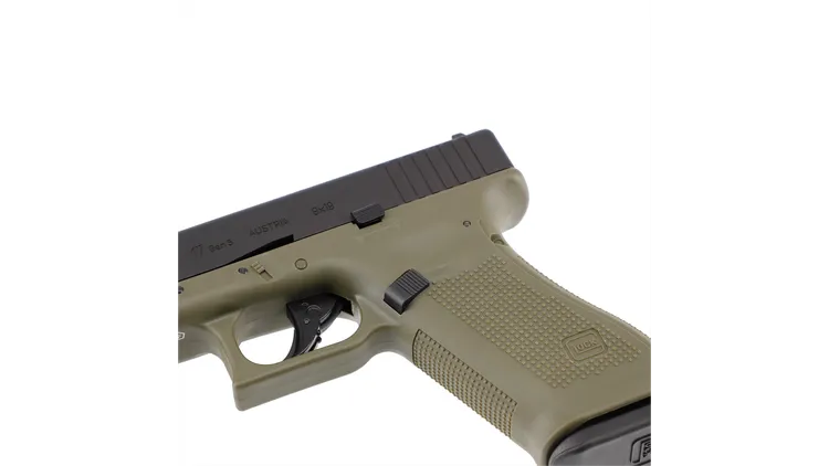 Umarex - 5.8471 Glock17 Gen5 BBCo2 Pistol Battlefield Green by Umarex (UMGL17G5BG)