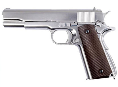 WE 4.5mm/.177 Co2 Air Pistol - 1911 Classic Silver (WE-45-E006A)