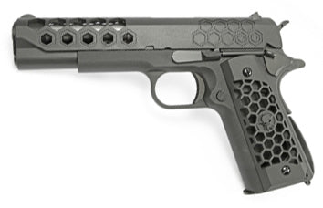 WE 4.5mm/.177 Co2 Air Pistol - 1911 Honeycomb Black (WE-45-E016-BK)