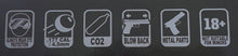 WE 4.5mm/.177 Co2 Air Pistol - 1911 Honeycomb Black (WE-45-E016-BK)