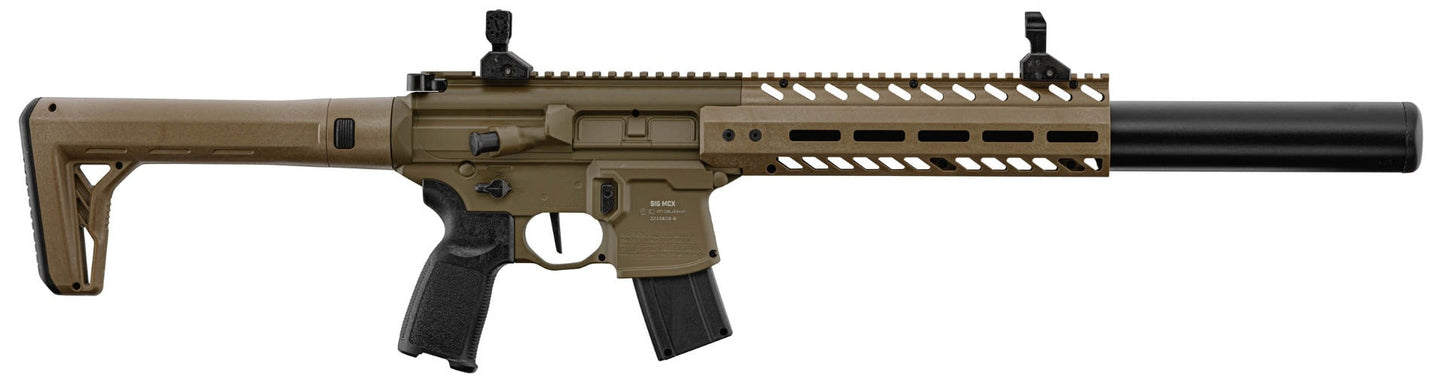 Sauer MCX Gen2 Co2 .177/4.5mm Pellet Air Rifle (Tan - M-Lok)