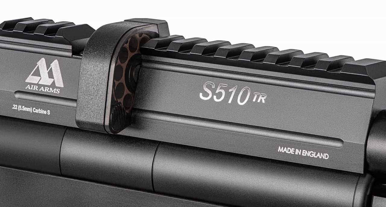 Air Arms S510T PCP Rifle Tactical Standard Power - Ambidextrous - .22/5.5mm