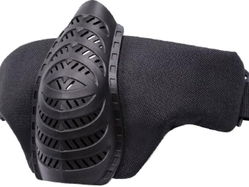 Big Foot Tactical Half Face Mask (Black)