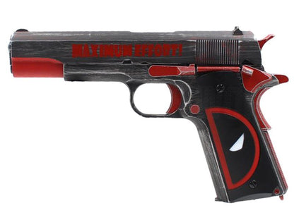 Armorer Works Custom "Molon Labe DP Customl" 1911 Gas Blowback Pistol (Full Metal - AW-NE2201)