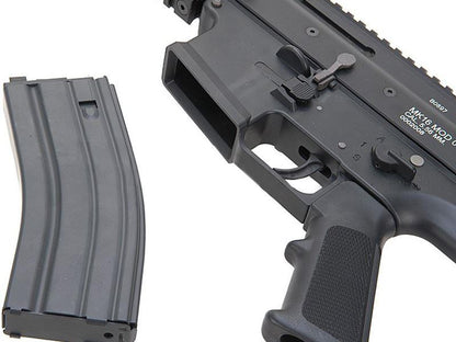 WE MK16 GBB Rifle (Open Bolt - Black)