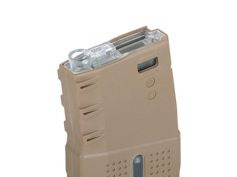 Battleaxe Polymer Enhanced Grip Magazine for M4 Series (380 Rounds - Tan)