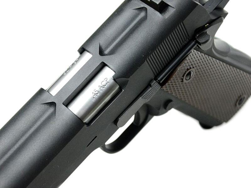 WE 1911 Double Barrel GasBB Pistol (Ful Metal - Black)