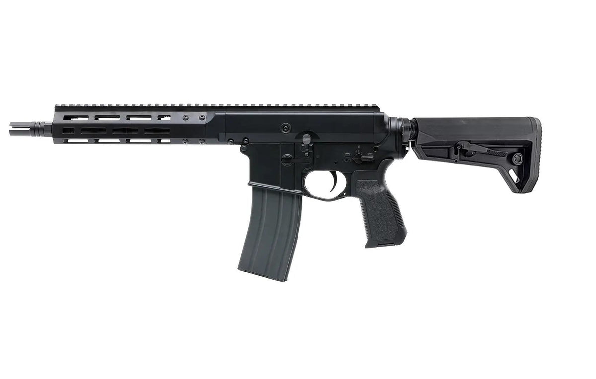 [Pre-Order] Double Eagle 10.5 DWS-180 w/ Buffer Tube - Gas Blowback Rifle (MWS System / Steel Bolt - G107B-02 BK)