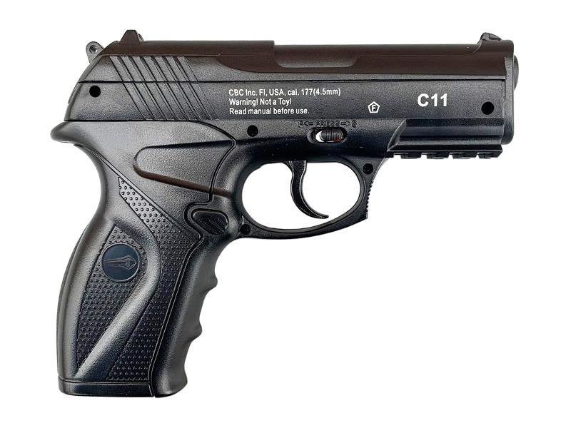 Borner 4.5mm/.177 C11 Air Pistol (Polymer - Black)