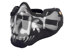 ACM V2 Strike Steel Full Face Mask (Covers up to the Ear - Black/Camo)
