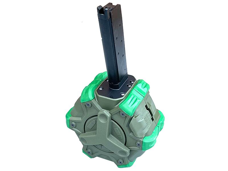 WE Gas Drum Magazine for 1911 Series (350 Rounds - OD)