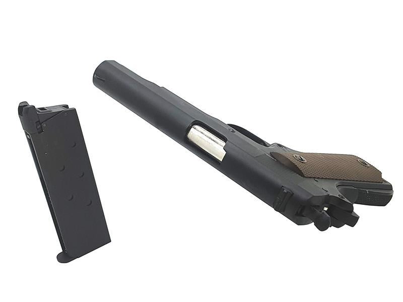 Golden Eagle 1911A1 Gas Blowback Pistol (Metal - Black - 3305)