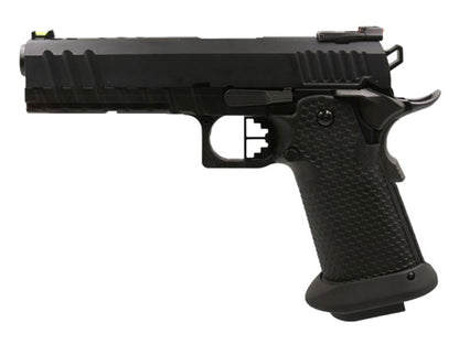 Armorer Works Custom Black Ace Hi-Capa GBBP (Black Slide - Black Barrel -  AW-HX2033)