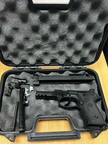 Jag Precision x Taran Tactical International Licensed JW3 Master Gas Blowback Pistol (TTI - Full Metal - Black)