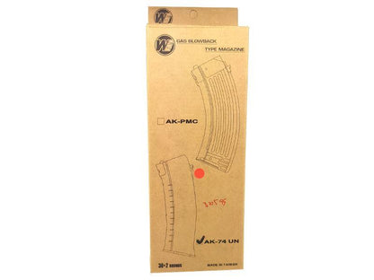 WE AK74 UN Gas Magazine (30+2 Rounds - Orange)