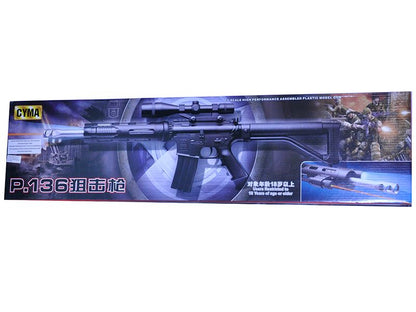 Cyma P136 Spring Action M4 Keymod Rifle (P136-BLUE)