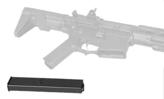 Ares 9mm Magazine For M4's (45 Rounds - Black - MAG-021-BK)
