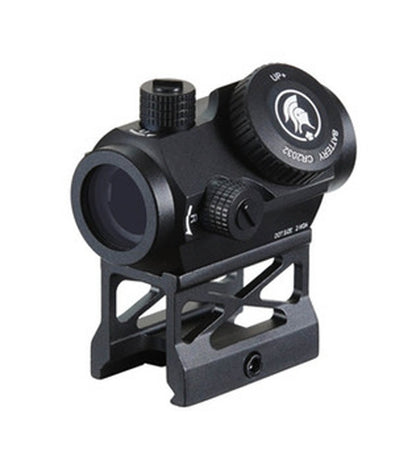 Lancer Tactical Micro Dot with Lancer Tactical High Mount (Black)