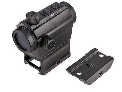 Lancer Tactical Micro Red and Green Dot Reflex High Mount RIS (Black)