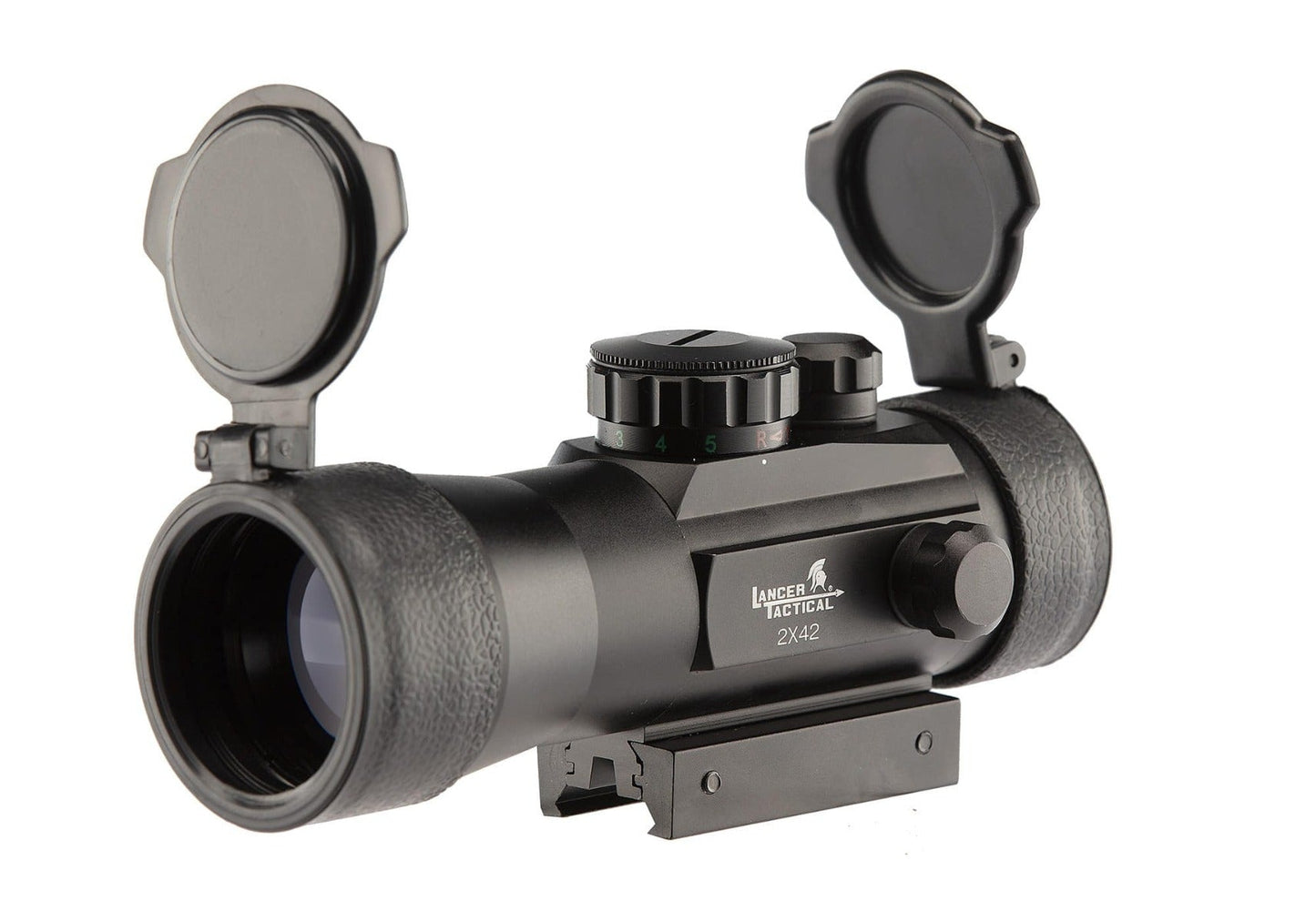 Lancer Tactical 2x42 Red & Green Dot 4 Reticles