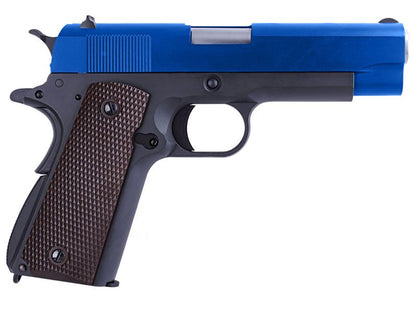 WE - 1911 "Commander" 1943 - Gas Blowback Pistol (Full metal - Grey/Blue)