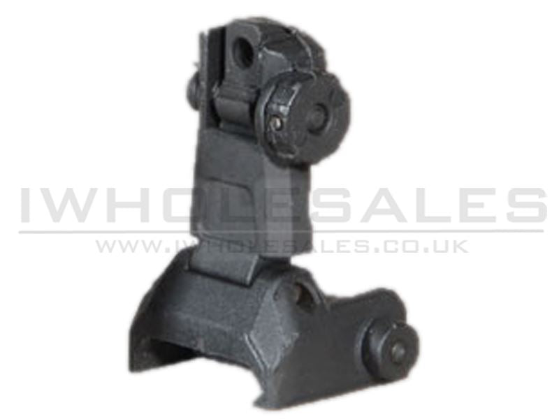 Ares Keymod Flip-Up Rear Sight (Black - AS-R-020)