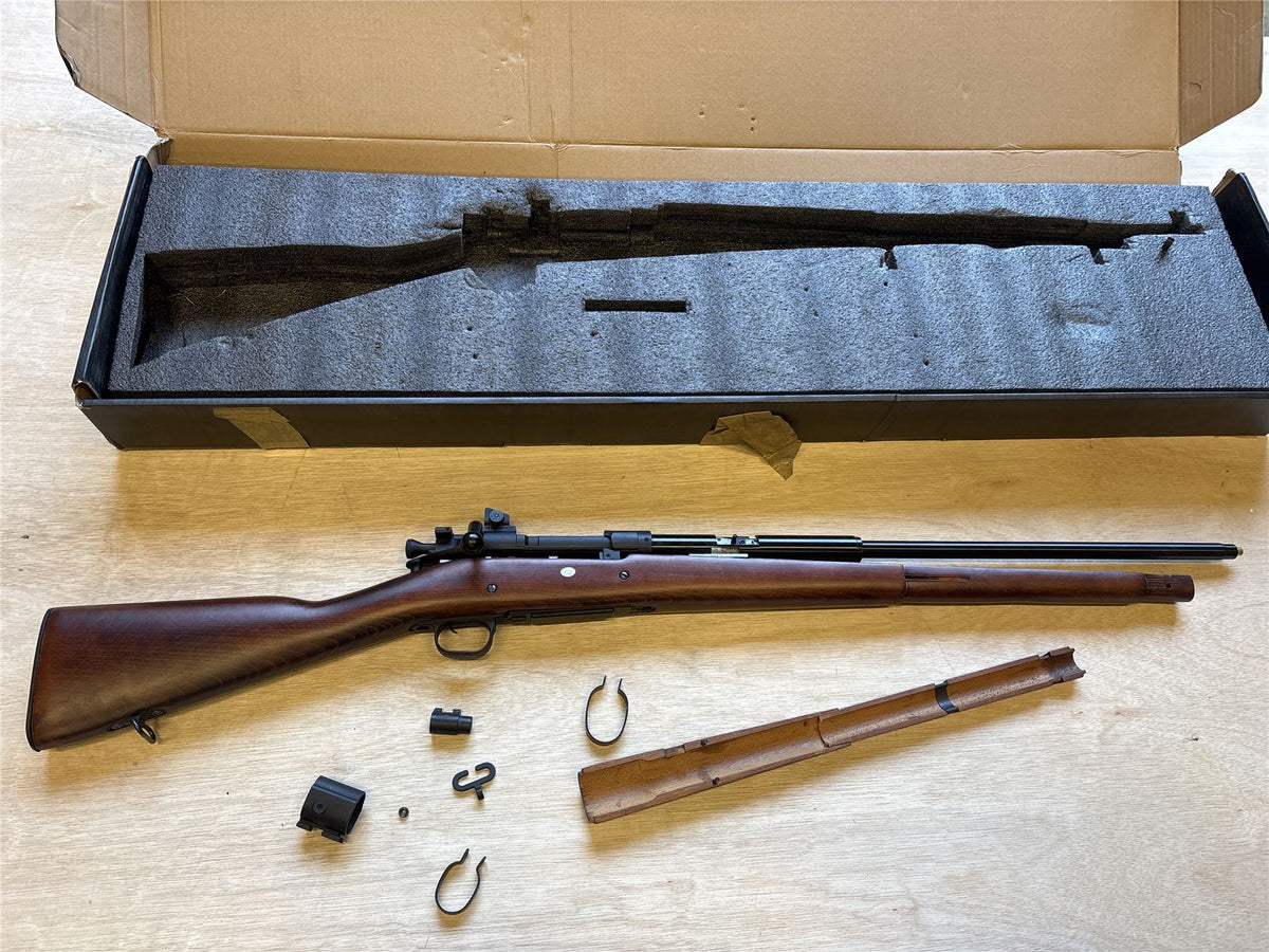 [Boneyard] S&T M1903A3 Spring Rifle - Partially disassembled - sear issue - missing mag - front sight included