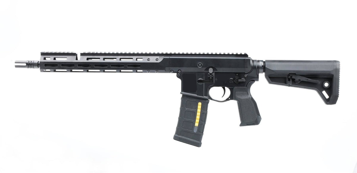 [Pre-Order] Double Eagle 13.9 DWS-180 w/ Buffer Tube - Gas Blowback Rifle (MWS System / Steel Bolt - G107D-02 BK)