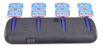 ACM Shooting Game Zone Automatic Reset Target with Digital Display (4 Target)