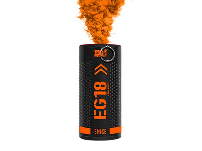 Enola Gaye EG18 Wire Pull Smoke Grenade (EG18AO - Orange) - 90s