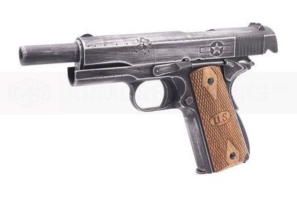 [Air Gun] Auto Ordnance Cybergun Custom 1911 Victory Girls Co2 Blowback Pistol (CG-AU0200-AG - 4.5mm/.177)