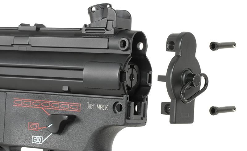H&K MP5K Full Metal AEG with Eshooter ETU GEN-2 (Umarex/Cyma - Black - CM041K)