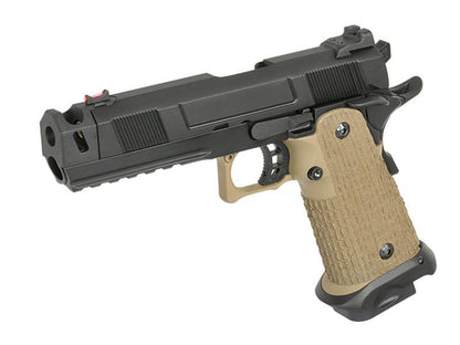 Army Custom 5.1 Hi-Capa with Costa Compensator (Full Metal - Tan - R501)