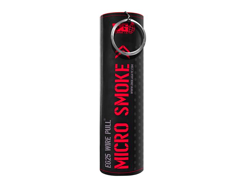 Enola Gaye EG25 Wire Pull Micro Smoke Grenade (EG25R - Red)
