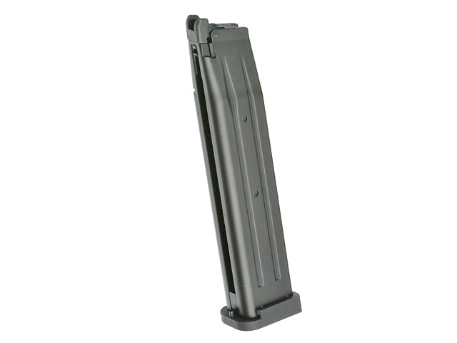 Jag Precision x Taran Tactical International Licensed Hi-Capa Series Extended ALPHA Magazine (TTI - Black - 42 Rounds)