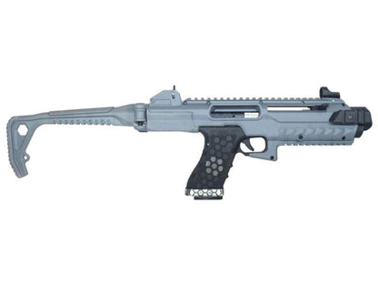 Armorer Works Gas Blowback VX Pistol with Tactical Carbine Conversion Kit (Urban Grey - AW-VX0301)