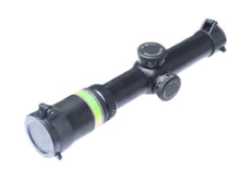 Black Owl Gear 1.5-6x24 Optic Fibre Scope (BO-SSC3101-BK - Green - Black)