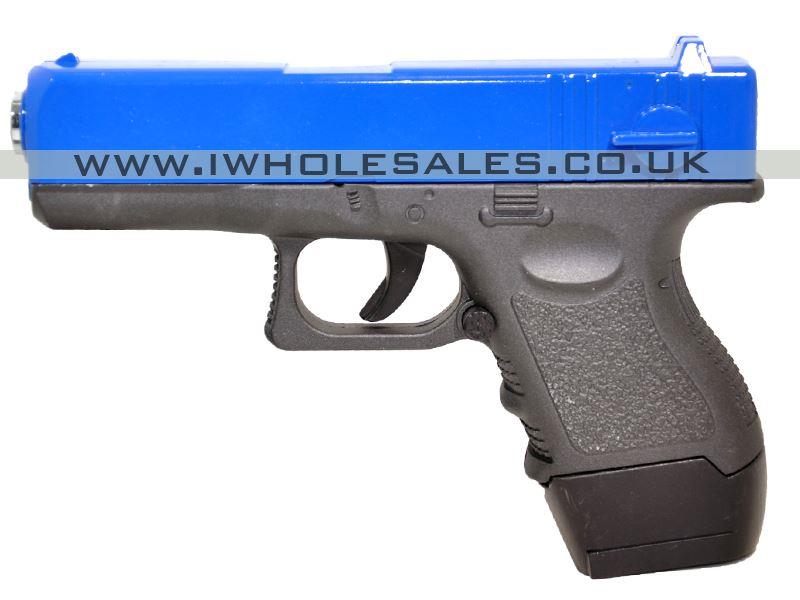 Galaxy G16 17 Series Full Metal Spring Pistol (G16 - Blue)