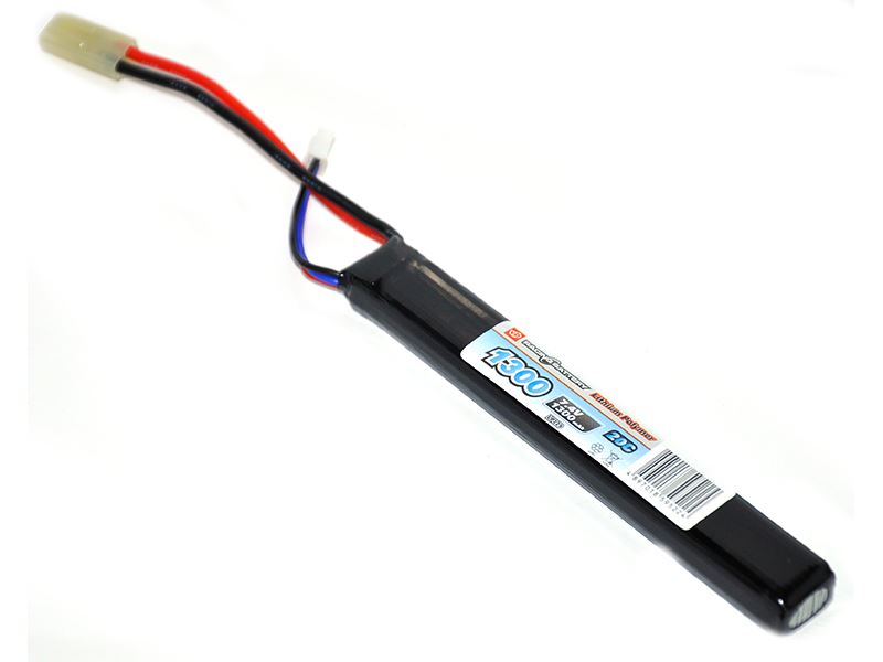 ACM 7.4v 1300mAh 20c Lipo Battery (Mini-Tamiya)